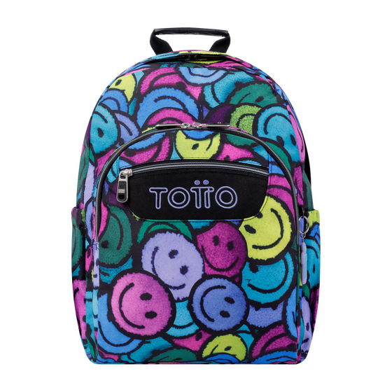 Mochila Acuareles Emojis Multicolor Totto.es