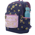 Mochila escolar huellas gato - Glony image number 4