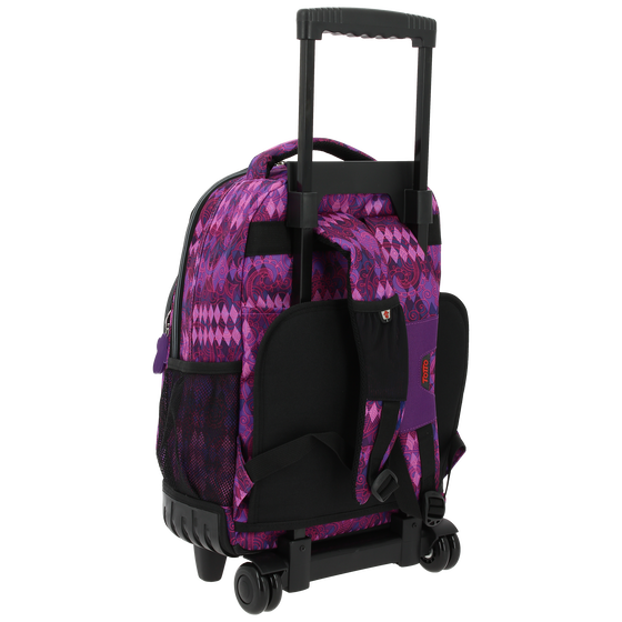 Mochila escolar con ruedas Renglones - 6M2 image number 4