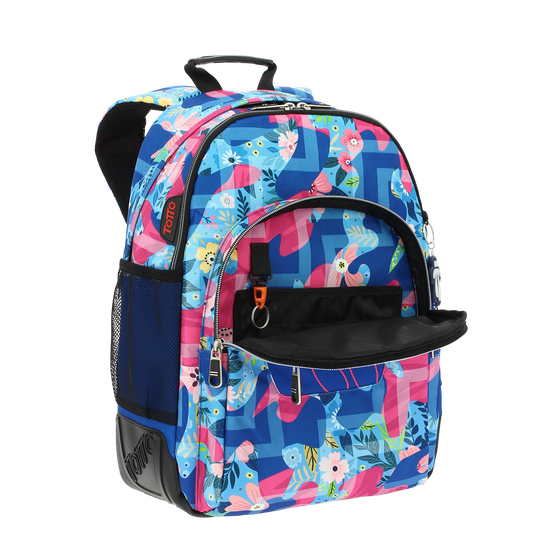 Mochila Crayoles Azul 6LS - 6LS image number 5