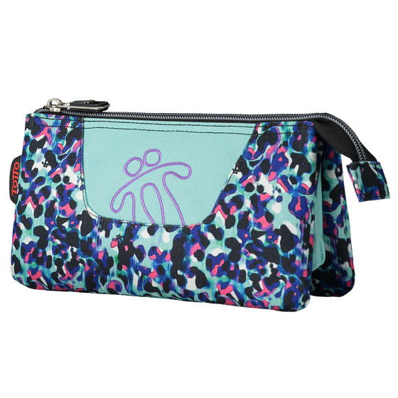 Estuche escolar tres compartimentos Tablero - 2FW image number 2