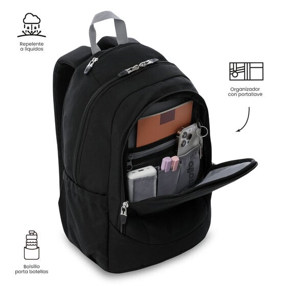 Mochila Goctal 2.0 - Black/Microchip image number 6