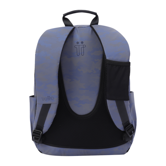 Mochila Acuarel - Morado camuflaje image number 3
