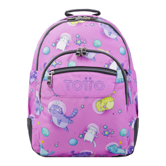 Mochila escolar gato on sale