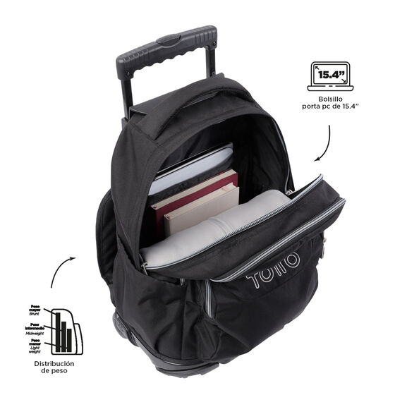 Mochila Renglones - Black image number 5