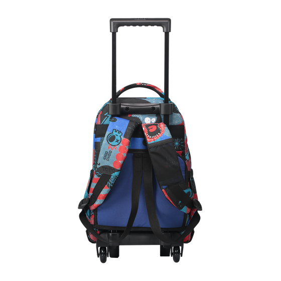 Mochila Resma Cyber monstruos Multicolor Totto.es