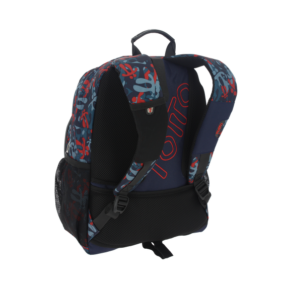 Mochila escolar adaptable a carro Acuareles - 4L8 image number 4