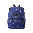 Mochila Tempera - Dinosaurs Blue image number 1