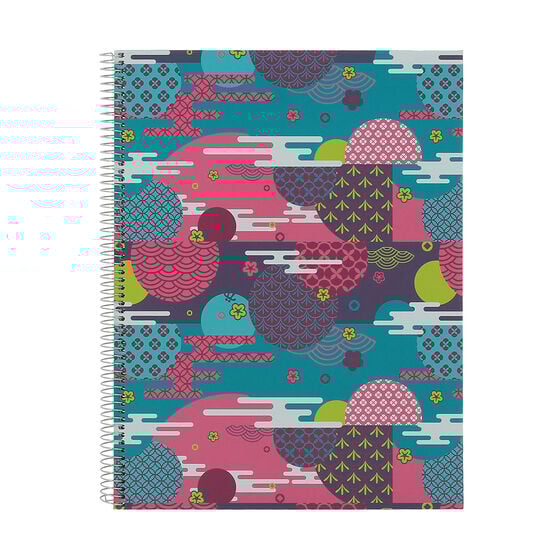 Cuaderno A4 tapa dura forrada image number 1