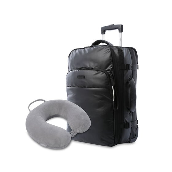 Kit Regalo X2 Maleta de cabina Trip + Almohada - Black/Moonstone Grey image number 1