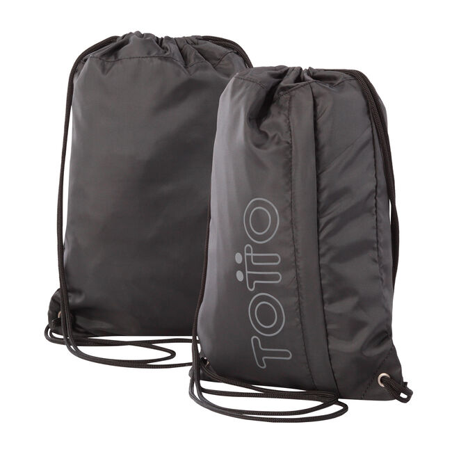 Mochila deportiva cuerdas color negro - Curvi image number null