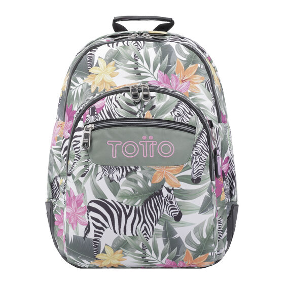 Mochila Crayoles - Tropical cebras image number 1