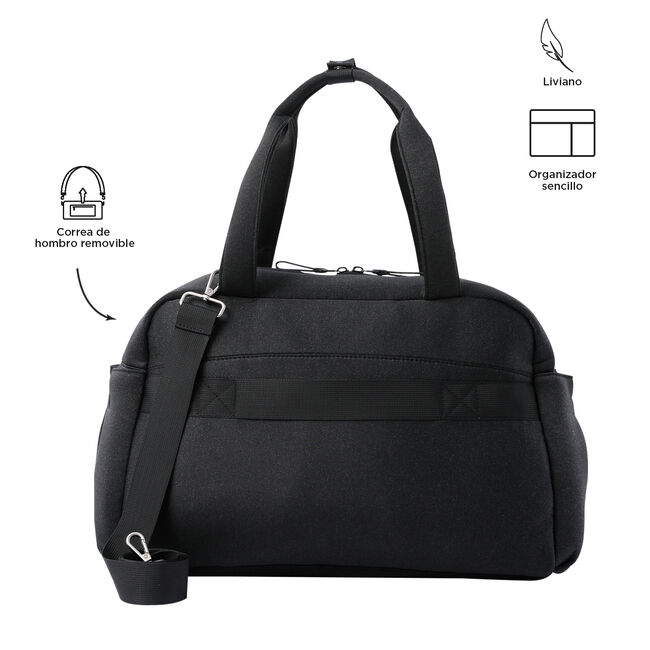 Bolso Duffle negro - Megumi L image number null