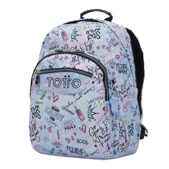 Mochila Acuareles - Rainbow party image number 2
