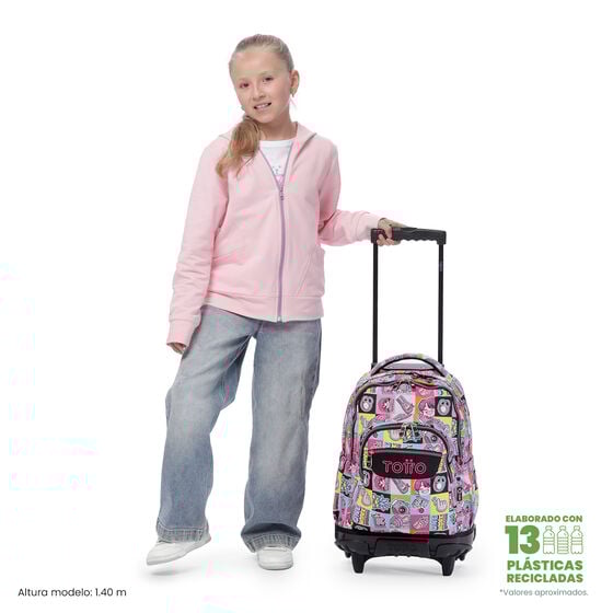 Mochila Renglones - K-Pop image number 2