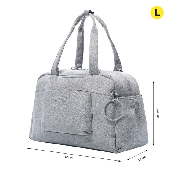 Bolso Megumi L Duffle - Gray Mix image number 2