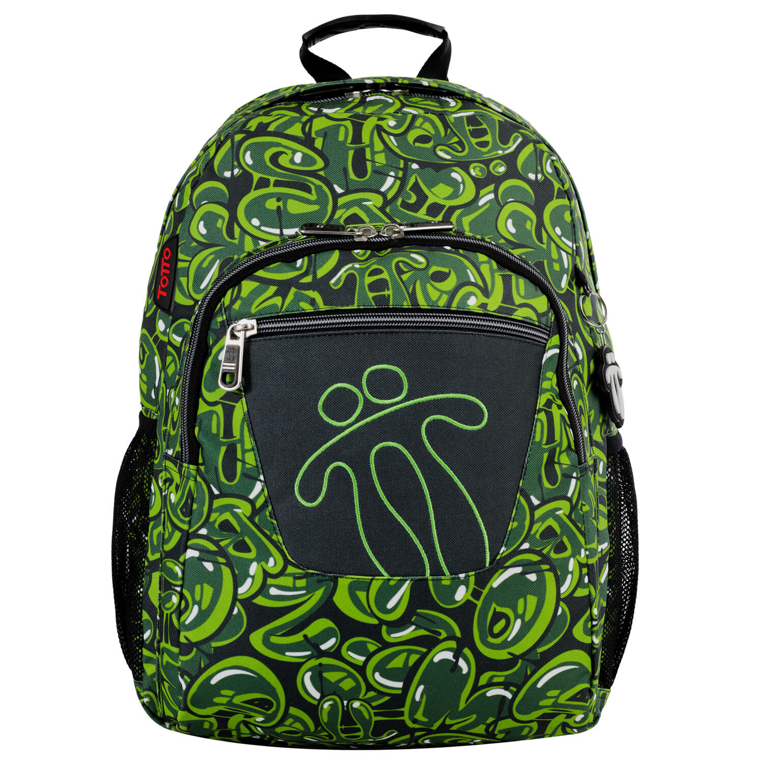 Mochilas totto verde 2025