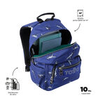 Mochila Tempera - Dinosaurs Blue image number 4
