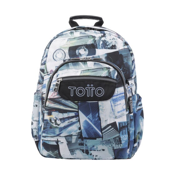 Mochila Acuarela - Postales y casetes image number 1