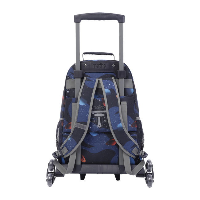 Mochila escolar grande con 3 ruedas - Astronaut image number null