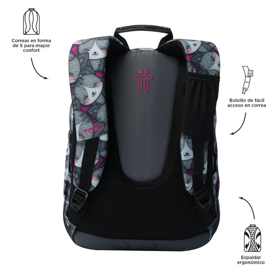 Mochila Rayol - Kitten Rose image number 3