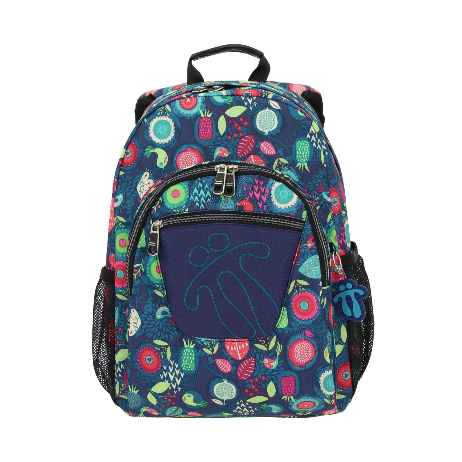 Mochila totto top acuareles adaptable