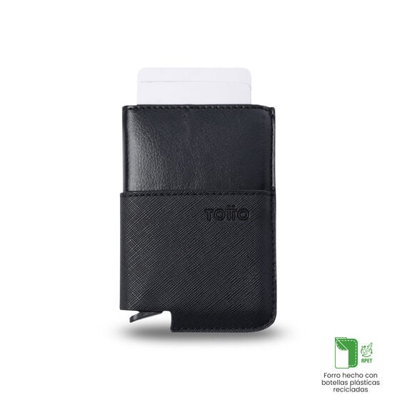 Portadocumentos Saffiano Tar - Black image number 4