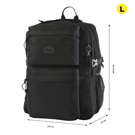 Mochila Molyk - Negro image number 2