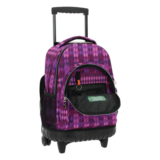 Mochila escolar con ruedas Renglones - 6M2 image number 5