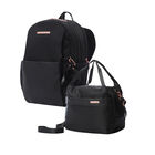 Kit mochila mujer + portameriendas Black image number 1