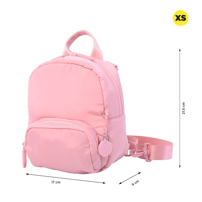 Mini mochila urbana rosa Peachskin - Yuen 2.0 image number null