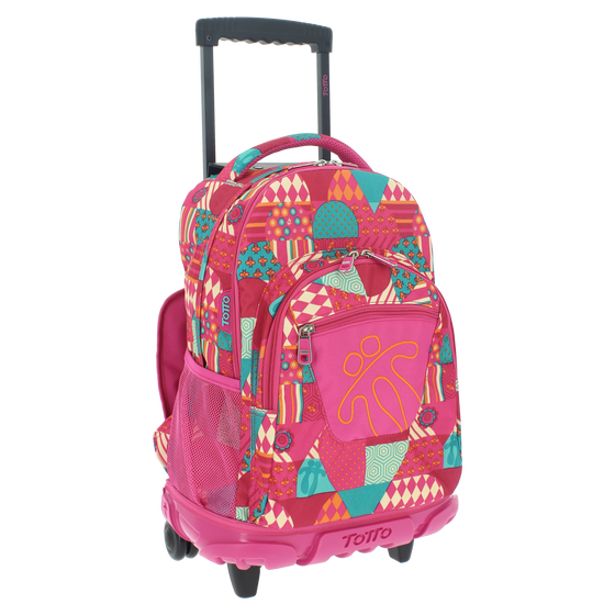 Mochila escolar con ruedas Renglones - 1IE image number 2