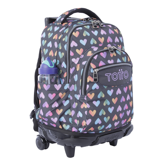 Mochila Renglones - Corazones de colores image number 5