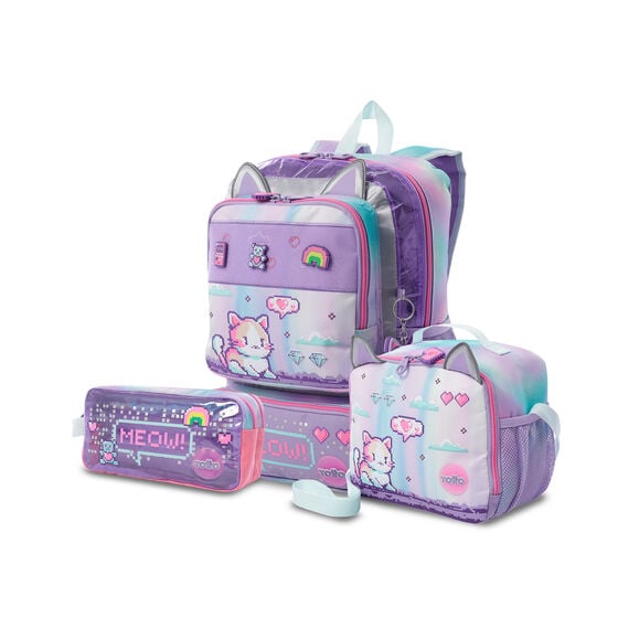 Pack Escolar Andy Cat X3 | Mochila + 2 accesorios image number 1