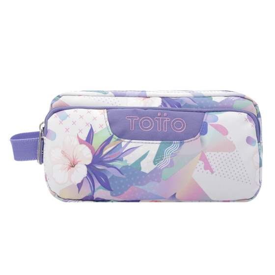 Estuche Agapec - Flores lila image number 1