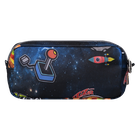 Estuche escolar dos compartimentos estampado galaxia Sobre image number 3