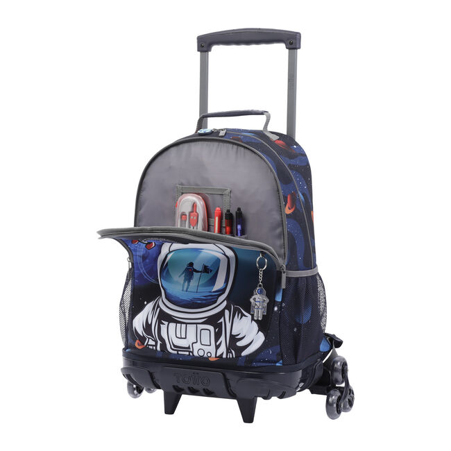 Mochila escolar 3 ruedas - Astronaut - ESTAMPADO | Totto.es