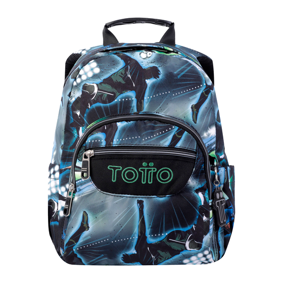 Mochila Tempera Estadio futbol Multicolor Totto.es