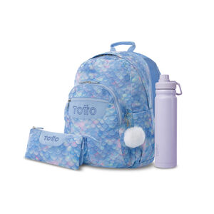 Pack Escolar Nacar X3 | Mochila adaptable + 2 accesorios