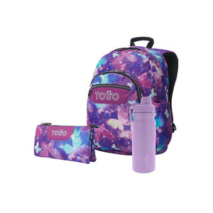 Pack Escolar Star Butterfly X3 | Mochila adaptable + 2 accesorios