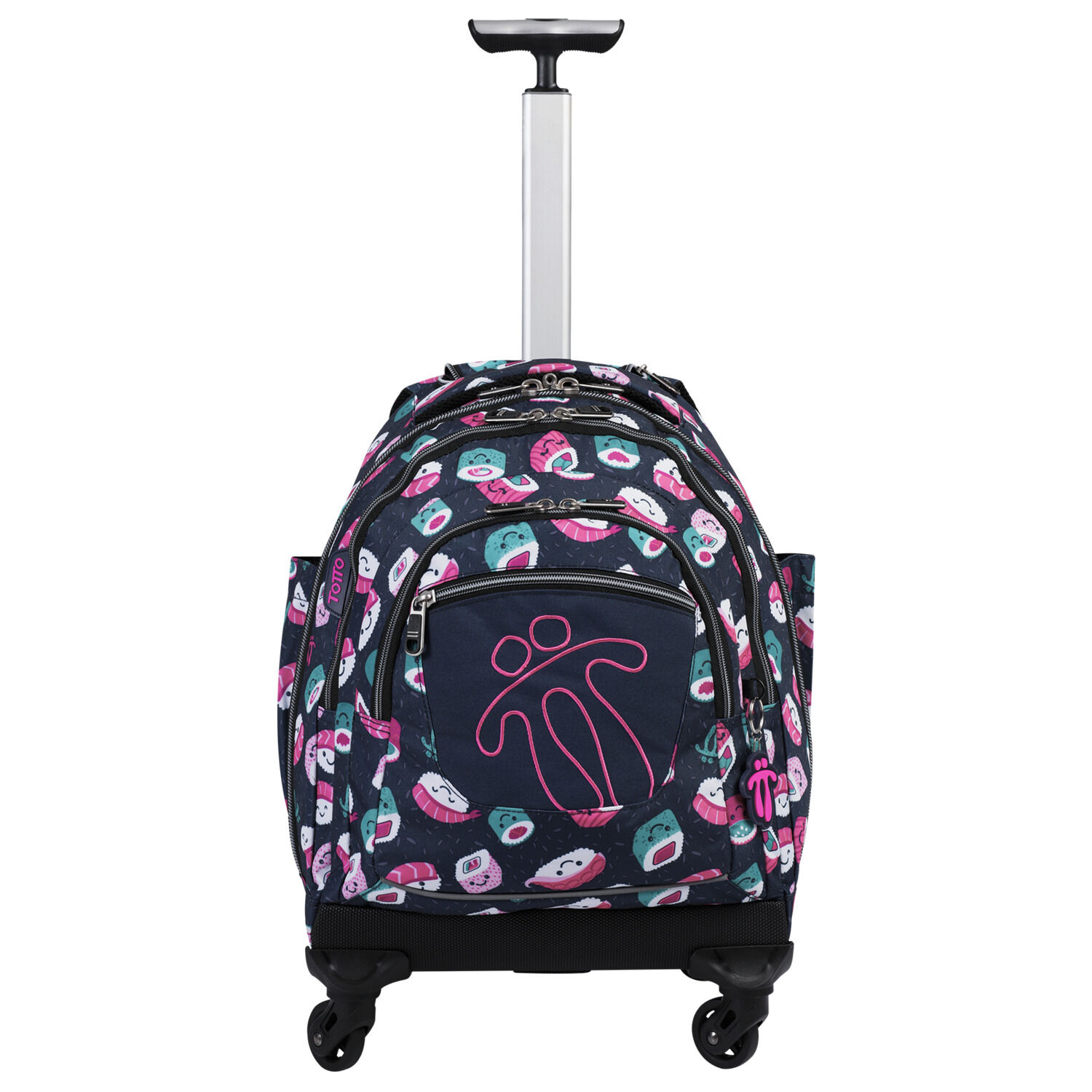 Mochila escolar 4 ruedas sales