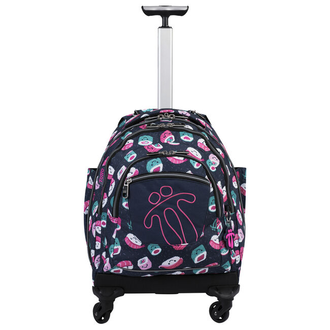 con ruedas - Carboncillo - Azul | Totto.es