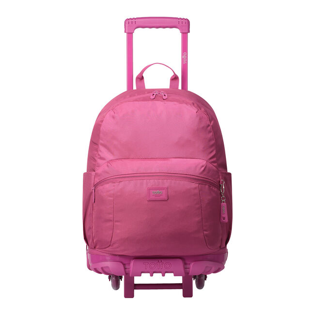 Mochila escolar con ruedas color rosa - Trik L image number null