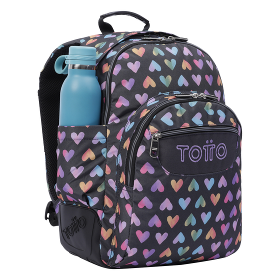 Mochila Crayoles - Corazones de es image number 4