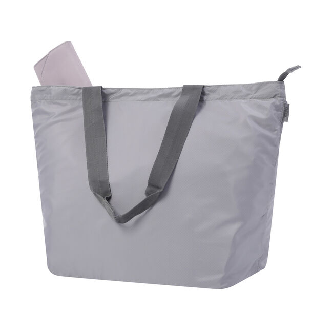 Bolso shopper plegable color gris - Ramel image number null