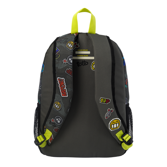 Mochila escolar grande - Cool Patch image number 3