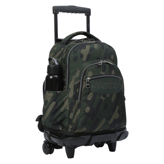 Mochila Renglones - Verde militar image number 4