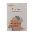 Tarjeta Eco-Friendly semillas Sheedo - El amor image number 3