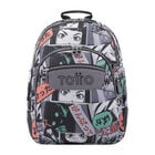 l➤ Compra MOCHILA TOTTO RUEDAS RENGLONES TROPICAL CEBRAS barato