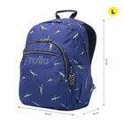 Mochila Acuareles - Dinosaurs Blue image number 2